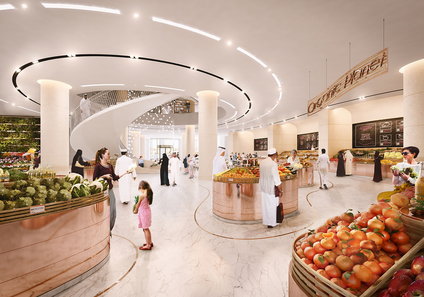 Fountain Views Food Hall